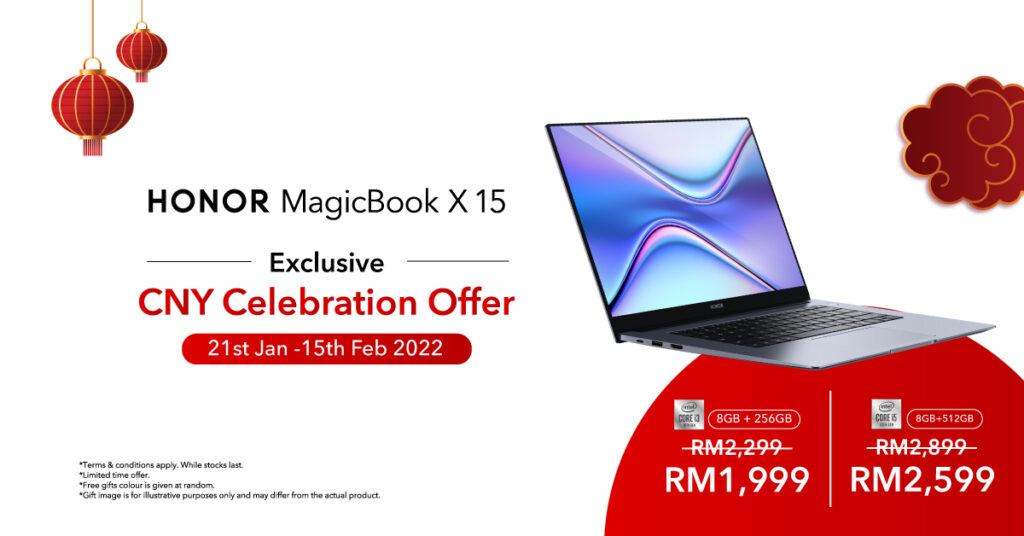 Honor MagicBook X 15 cover