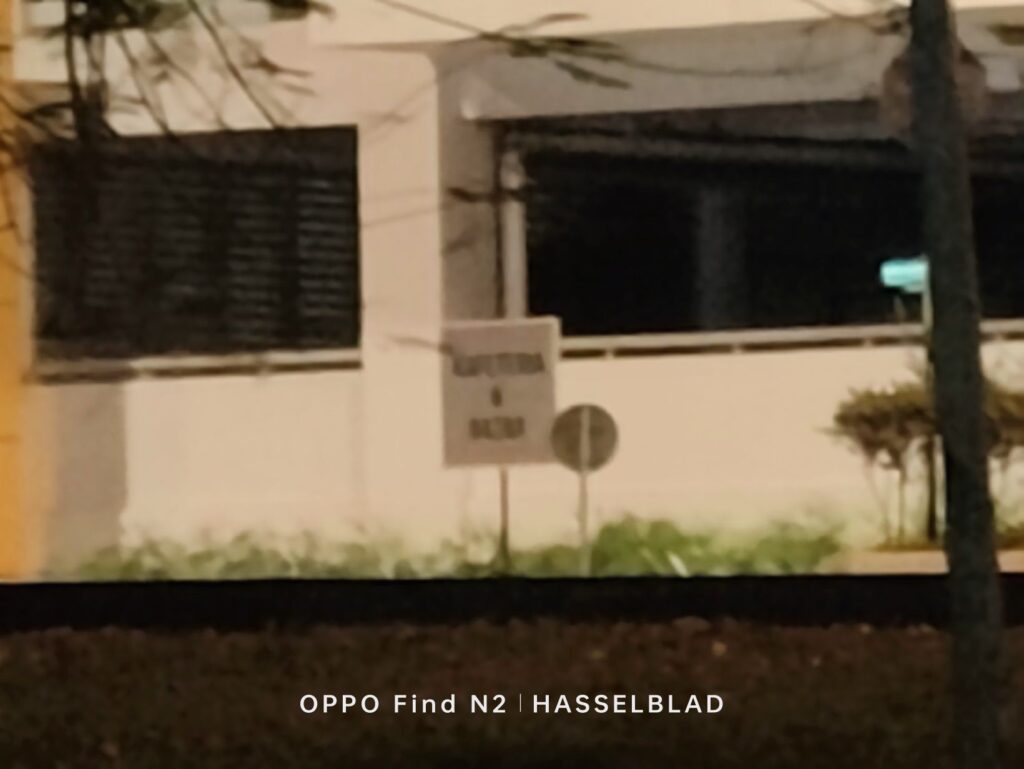 Oppo Find N2 Review - Beautiful Refined Foldable Flagship 27 Oppo Find N2 Review low light 20x zoom