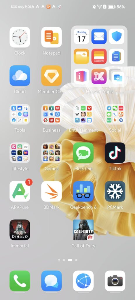Huawei P60 Pro apps