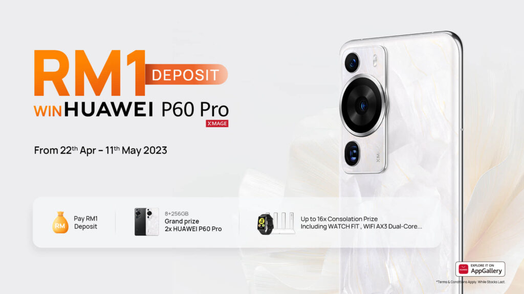 Huawei P60 Pro preorder Malaysia