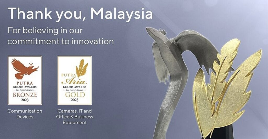 Asus scores double win at Putra Brand and Putra Aria Brand Awards 2023 2