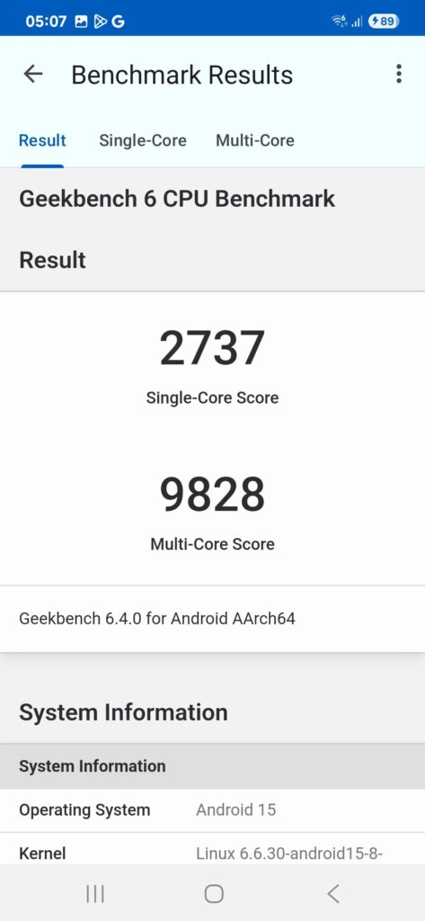 Samsung Galaxy S25 Review gb6