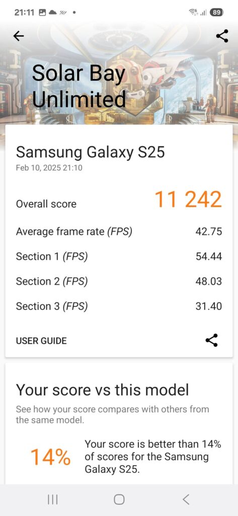 Samsung Galaxy S25 Review sb ultd