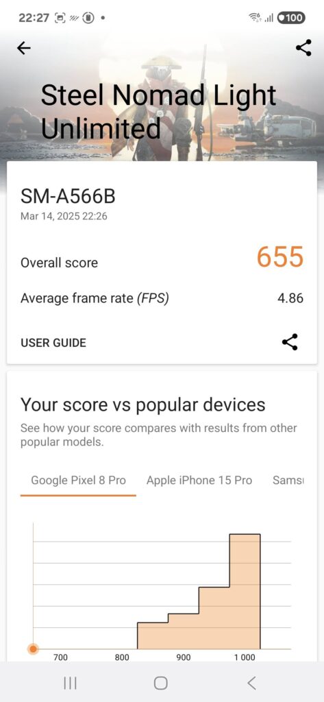 Samsung Galaxy A56 Review test 1