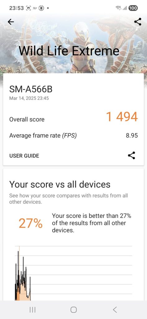 Samsung Galaxy A56 Review test 3